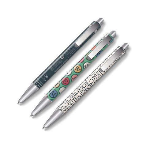 SALE Lori Holt TYPE/ography Busy Bee Pencils ST-45614 - Riley Blake Designs - Set of 3 Mechanical Pencils With Erasers and Lead