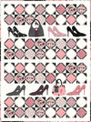 SALE Barbie™ Style Quilt PATTERN P250 - Coach House Designs - Riley Blake Designs - Heels Bags -  INSTRUCTIONS Only - Licensed Product