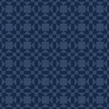 10" End of Bolt - SALE Barn Quilt Sister's Choice C11052 Blue - Riley Blake - Tone-on-Tone Printed Quilt Blocks - Quilting Cotton Fabric