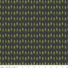 Fat Quarter End of Bolt - SALE Holly Holiday Trees C10883 Charcoal - Riley Blake - Christmas Pines Pine Trees Black - Quilting Cotton Fabric