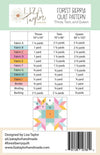 Handmade Forest Berry Quilt PATTERN P260 - Liza Taylor - Riley Blake Designs - INSTRUCTIONS Only - Star Blocks - Multiple Sizes