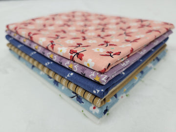 Prairie Fat Quarter Bundle 6 pieces 6FQ-PRAIRIE - Lori Holt - Riley Blake Designs -  Precut - Nature - Quilting Cotton Fabric
