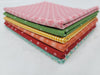 Prim Fat Quarter Bundle 6 pieces 6FQ-PRIM - Lori Holt - Riley Blake Designs -  Precut - Bright Geometric - Quilting Cotton Fabric