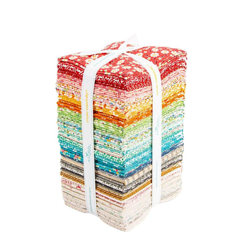 SALE Farmer's Daughter Fat Quarter Bundle 54 pieces FQ-17160-54 - Riley Blake Designs - Pre cut Precut - Bright - Quilting Cotton Fabric