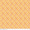 Image of Patchwork Stars Yellow Quilting cotton fabric by Liza Taylor for Riley Blake Designs. Features stars on a yellow background. Cute Little Fabric Shop