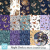 Night Owls Layer Cake 10" Stacker Bundle 10SQ NTOL 6PKQ - QT Fabrics- 42-Piece Precut  - Birds Nature - Quilting Cotton Fabric