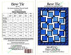 SALE Bow Tie Quilt PaTTERN - Quilting Renditions PATTRN 7092A - QT Fabrics - Instructions Only - Multiple Sizes - Fat Quarter Friendly
