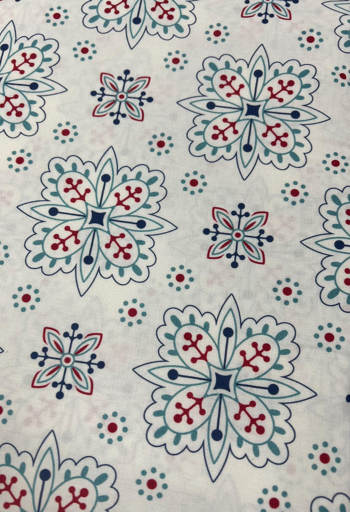 3 yard cut- SALE Americana Parade WIDE BACK WB16104 Raindrop - Riley Blake Designs - 107/108" Wide - Quilting Cotton Fabric