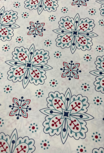 2 yard 35" End Of Bolt - SALE Americana Parade WIDEBACK WB16104 Raindrop - Riley Blake Designs - 108" - Quilting Cotton Fabric