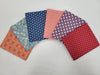 SALE Bee Dots Fat Quarter Bundle 6 pieces 6FQ-BEEDOTS - Lori Holt - Riley Blake Designs -  Precut - Floral Flower - Quilting Cotton Fabric