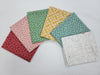 Home Town Fat Quarter Bundle 6 pieces 6FQ-HOMETOWN - Lori Holt - Riley Blake Designs -  Precut - Floral - Quilting Cotton Fabric