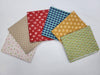 Home Town Holiday Fat Quarter Bundle 6 pieces - Lori Holt - Riley Blake -  Precut - Christmas - Quilting Fabric