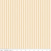 Image of Rose & Violet's Bouquet Des Fleurs Stripes Cream quilting cotton fabric by Miss Rose Sister Violet for Riley Blake Designs. Features stripes on a cream background. Cute Little Fabric Shop