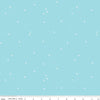 3-Yard Cut - Dainty Daisy Waterfall Blue Dotted 108" WIDEBACK - WB665 - Riley Blake Quilting Cotton Fabric