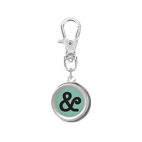 SALE Lori Holt Enamel Happy Charm ST-45611 "&" Typewriter Key - Riley Blake Designs - Approximately 1 3/4" x 1 3/4"