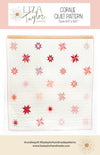 SALE Handmade Coralie Quilt PATTERN P260 - Liza Taylor - Riley Blake Designs - INSTRUCTIONS Only - Piecing Geometric - Fat Eighth Friendly