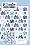 SALE Home Quilt Pattern TB-296 - Thimble Blossoms - Moda Fabrics - INSTRUCTIONS Only - Houses Star Blocks - Fat Quarter Friendly
