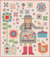 SALE The Quilted Farm Girl Quilt PATTERN P051 - It's Sew Emma - Lori Holt - INSTRUCTIONS Only - Pieced - Fat Quarter Friendly