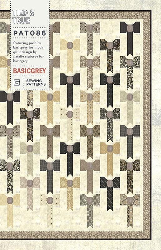 SALE Tied & True Quilt Pattern BG-PAT086 - BasicGrey - Moda Fabrics ...