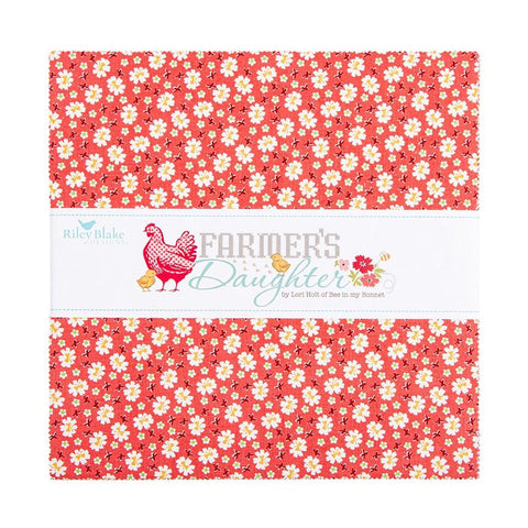 SALE Farmer's Daughter Layer Cake 10" Stacker Bundle 10-17160-42 - Riley Blake Designs - 42 piece Precut Pre cut - Quilting Cotton Fabric