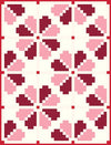 SALE Petal Pop Quilt PATTERN - Melissa Corry Riley Blake Designs - INSTRUCTIONS Only - Rolie Polie Friendly Pattern Multiple Sizes