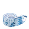 Blue Blooms & Threads 2.5" Rolie Polie 40-Piece Precut - RP-17120-40 - Riley Blake Quilting Cotton Fabric