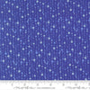 Image of Reef Bubbles Ocean quilting cotton fabric by Kate Spain for Moda Fabrics. Features bubbles on a blue background. Cute Little Fabric Shop