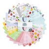 Egg Hunt Charm Pack 5" Stacker Bundle 42 pieces 5-17140-42 - Riley Blake Designs - Precut Pre cut - Quilting Cotton Fabric