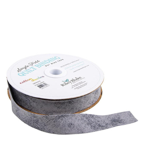 SALE Single-Fold Quilt Binding Shade STSFB-48824 Granite - RBD Designers - Riley Blake Designs - 2 1/2" Bias Binding