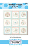 SALE Flowering Bouquet Quilt PATTERN P185 - The Whimsical Workshop - Riley Blake Designs - INSTRUCTIONS Only - Piecing Sashing