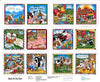 Fabric Books Down On The Farm Book Panel 26764 Multi X - by QT Fabrics - Animals Barn - Quilting Cotton Fabric