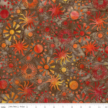 SALE Expressions Batiks Places You'll Go Western Reflections BT23502-247 Cinnamon Grove - Riley Blake - Quilting Cotton Fabric