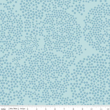 SALE Day in the Life Dots C13663 Blush - Riley Blake Designs - White Dots Dot Dotted - Quilting Cotton Fabric