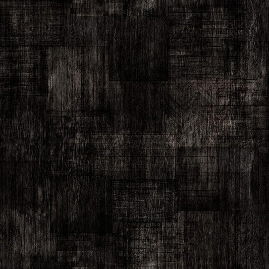 Into The Woods Texture Blender 30840 Black J - by QT Fabrics - Lines Shabby Rustic - Quilting Cotton Fabric