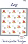 SALE Lizzy Quilt PaTTERN CSD-173 - Chelsi Stratton Designs- Moda Fabrics - INSTRUCTIONS Only - Fat Quarter Friendly