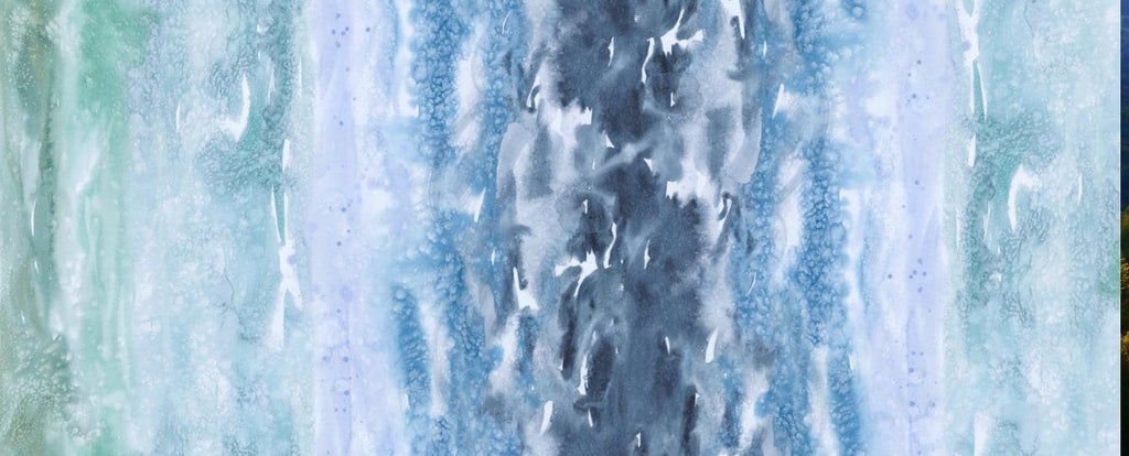 Wanderlust Ombre 39849 Sky - Moda Fabrics - Nature Paint Lines - Quilting Cotton Fabric