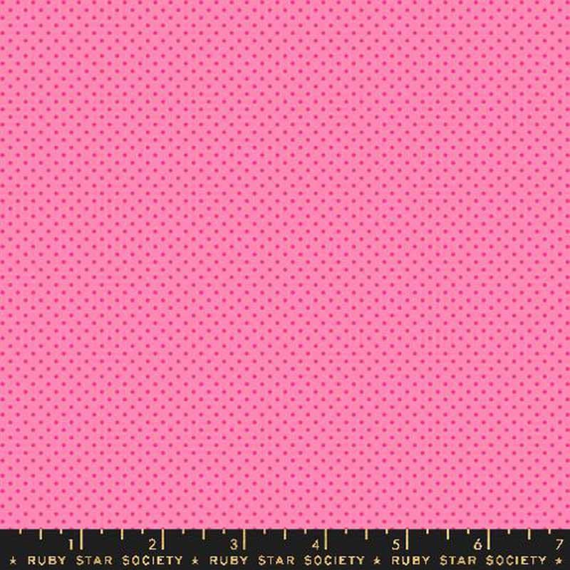 Ooh Lucky Lucky Dots RS4102 Lucky Pink - Moda Fabrics - Mini Dot Ditsy - Ruby Star Society - Quilting Cotton Fabric