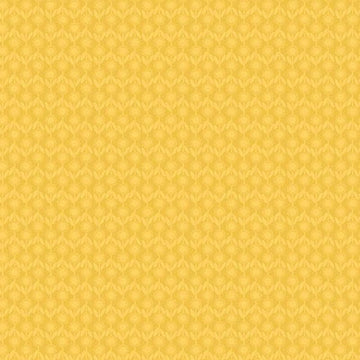 Bee Beary Happy Tonal Flower Blender 31678 Butterscotch S - QT Fabrics - Floral Leaf Leaves - Quilting Cotton Fabric