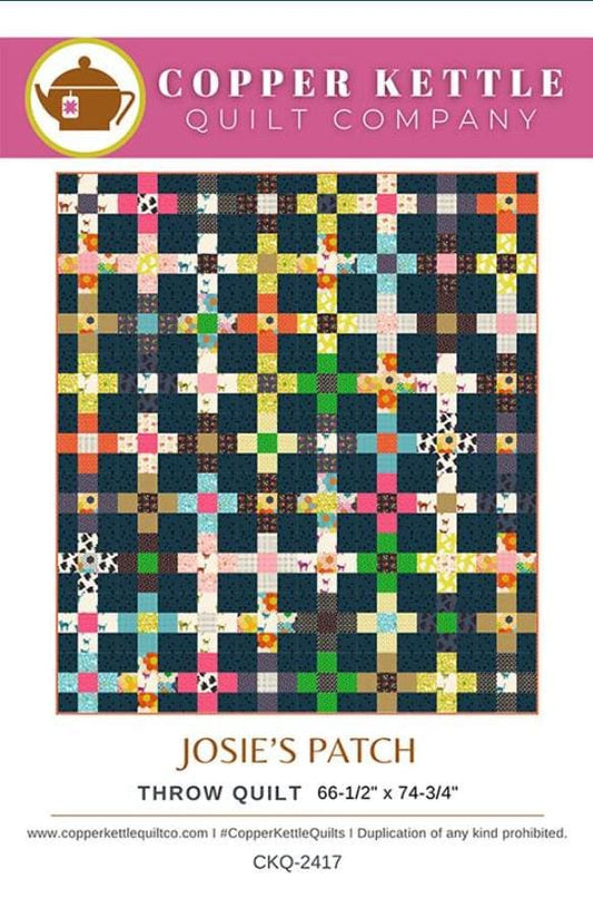 Josie's Patch Quilt PATTERN CKQ-2417 - Sarah Sumbera - Catnap - Moda Fabrics - INSTRUCTIONS Only - 10" Stacker Friendly