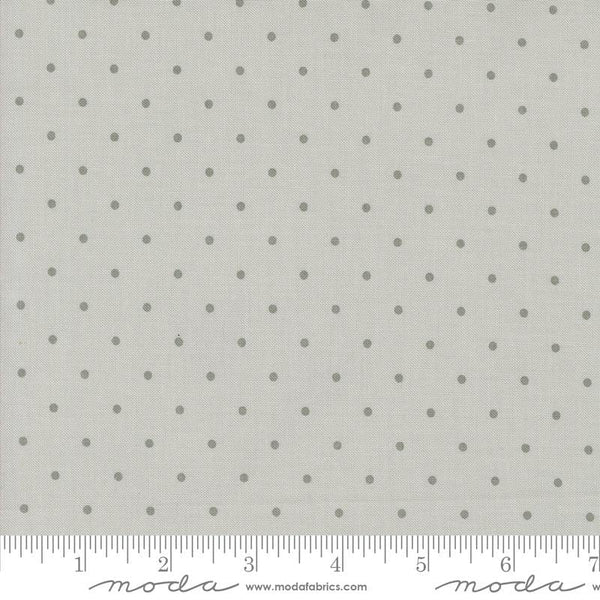 Magic Dot 5230 Silver - Moda Fabrics - Polka Dots Dotted - Quilting Cotton Fabric