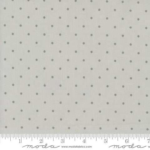 Magic Dot 5230 Silver - Moda Fabrics - Polka Dots Dotted - Quilting Cotton Fabric
