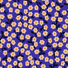 Hello Alice Garden RS2128 Blacklight - Moda Fabrics - Floral Flowers Leaf Leaves - Ru- Star - Quilting Cotton Fabric