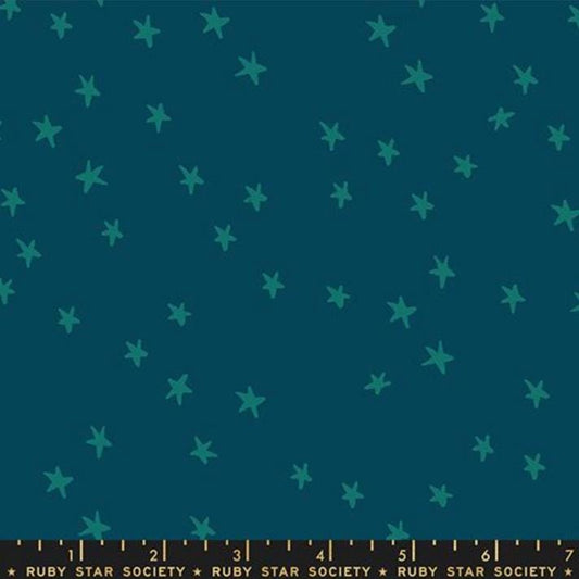 Starry New Blender Stars RS4109 Galaxy - Moda Fabrics - Small Scattered Novelty Stars - Ru- Star - Quilting Cotton Fabric