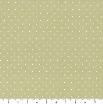 Magic Dot 5230 Sage - Moda Fabrics - Polka Dots Dotted - Quilting Cotton Fabric
