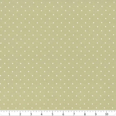 Magic Dot 5230 Sage - Moda Fabrics - Polka Dots Dotted - Quilting Cotton Fabric
