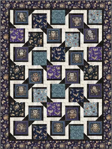SALE Bow Tie Quilt PaTTERN - Quilting Renditions PATTRN 7092A - QT Fabrics - Instructions Only - Multiple Sizes - Fat Quarter Friendly