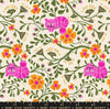 Hello Alice Cheshire RS2123 Shell - Moda Fabrics - Floral Flowers Leaf Leaves - Ru- Star - Quilting Cotton Fabric