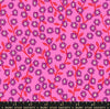 Hello Alice Garden RS2128 Lipstick - Moda Fabrics - Floral Flowers Leaf Leaves - Ru- Star - Quilting Cotton Fabric