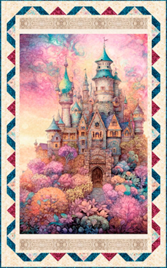 DEAL Enchanted Panel Quilt Kit - QT Fabrics - Pattern Fabric -  - Quilting Cotton Fabric