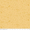 Image of Utah Tonal Yellow quilting cotton fabric by Kelsey Carlson for Riley Blake Designs. Features state treasures on a yellow background. Cute Little Fabric Shop